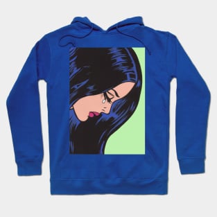 Crying Comic Girl Hoodie